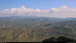 Blick vom Kloster Montserrat (E) auf das hügelige Hinterland von Barcelona.
[19.9.2018 | 13:07 Uhr]