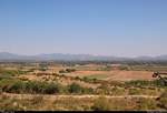 Blick vom Castell de Sant Ferran in Figueres (E) auf die umgebende Landschaft.