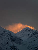 Sonnenuntergang auf den Jauken in den Gailtaler Alpen | 20.02.2026