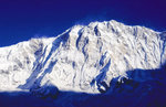 Das Annapurna Massiv von Annapurna Base Camp aus gesehen.