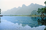 Ngo Dong-Fluss bei Tam Coc.