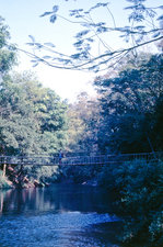 Mae Yom National Park in Thailand. Bild vom Dia. Aufnahme: Februar 1989.