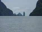 In der Andaman See untewegs zum James Bond Felsen am 23.10.2006
