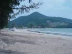 Der Strand von Kamala auf der Insel Phuket am 07.04.2006.