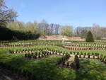 Barockgarten beim Schloss Delitzsch, angelegt von 1692 bis 1693 (12.04.2025)