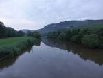 Fluss Nahe bei Oberhausen a. d. Nahe (27.07.2025)