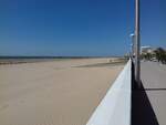 Am Strand von St-Jean-de-Monts, einer französische Gemeinde, die an der Côte de Lumière im Département Vendée in der Region Pays de la Loire gelegen ist, am19.09.2019.
