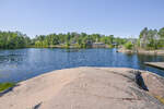 Schärengartenlandschaft auf Gunnarsö südlich von Oskarshamn. Aufnahme: 19. August 2025.