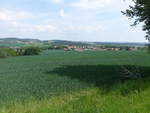 Ausblick auf den Ort Mirotice im Okres Písek, Südböhmen (25.05.2019)