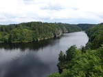 Orlik Stausee unterhalb bei Velesin, Okres Český Krumlov (27.05.2019)