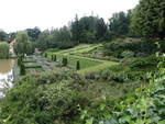 Schloßpark beim Schloss Nove Hrady / Neuschloß in Böhmen (28.06.2020)