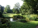 Castolovice, englischer Park im Schloßgarten (29.06.2020)