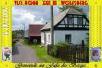 Dorf am Wolfsberg in Nordbhmen im Sommer 2004, CZ