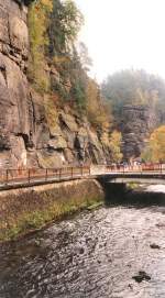 Felsenwlt der Schsisch-Bhmischen-Schweiz, hier bei Hrensko