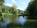 Schloßpark Loucna im Alvatergebirge im Tal der Desna, Mittelmähren (29.06.2020)