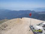 Ausblick vom Tahtali in Richtung Kumluca.