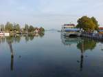 Im Hafen von Fonyöd am Südufer des Plattensees (30.08.2018)