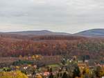 Herbststiummung bei Orfű auf dem Mecsek Berg am 12.11.2017.