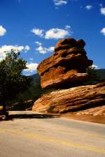 Felsformation im Garden of the Gods bei Colorado Springs