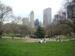 Blick auf Sheep Meadow im Central Park.