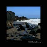 Am Strand von Kennack Sands - Lizard Halbinsel in der Nhe von Kuggar, Cornwall England.