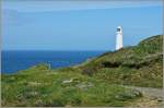 Der Leuchtturm am Trevose Head machte schon von weitem auf sich aufmerksam.