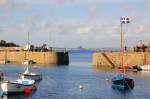 Der Hafen von Mousehole in Cornwall.