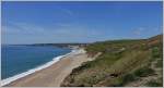 Am Strand bei Portheleven, das im Hintergrund zu sehen ist.
(15.05.2014)