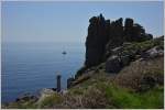 Steile Klippen und der Ausblick auf's Meer sorgen für eine besondere Stimmung an den Küsten Cornwall's.
(16.05.2014