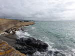 Ausblick von der Hafenmauer von Penzance, Cornwall (15.05.2024)