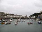 Das Warten hat ein Ende, die Flut ist zurck im Hafen von Porthleven. Nun knnen die Fischer wieder auf das Meer.
(April 2008)