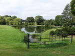 See im Schloßpark von Leeds Castle, Grafschaft Kent (03.09.2023)