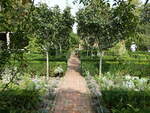 Gärten im Schloßpark von Sissinghurst Castle, Kent (03.09.2023)