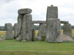 Stonehenge bei Amesbury am 14.07.2009, im Dreieck der Straen A303, A344 und A360 gelegen.