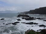 Steilküste am Hartland Quay Hotel, Devon (14.05.2024)