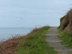 Wanderwege auf der Isle of Man - in Rushen, bei Port Erin, genießt man atemberaubende Ausblicke.