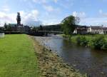 Aussicht am Langholm am Esk River (11.07.2015)