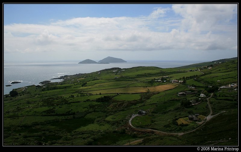 Unterwegs auf dem Ring of Kerry, Irland County Kerry.