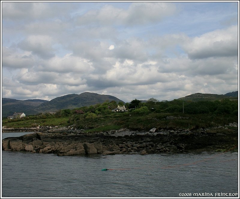 Unterwegs auf dem Ring of Beara - Kste bei Adrigole, Irland County Cork.