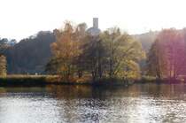 Blick auf die Burg Blankenstein von Bochum-Stiepel.