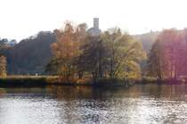 Blick auf die Burg Blankenstein von Bochum-Stiepel.