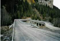 Neue und alte Reh�rtibr�cke bei Adelboden