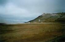 Aktives Vulkangebiet in Island