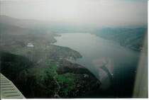 Blick aus dem Sportflugzeug auf den Thunersee