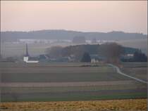 D�rfliche Idylle im Abendlicht. 29.01.09 (Jeanny)