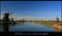 Unesco Weltkulturerbe - Die Mhlen von Kinderdijk, Zuid-Holland Infos: http://de.wikipedia.org/wiki/Kinderdijk