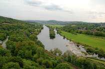Blick vom Hohenstein in Witten �ber die Ruhr in Richtung Wetter.