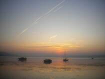 sonnenaufgang, murtensee