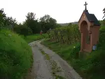Kaiserstuhl/Baden,
Kreuzweg zur Wallfahrtskirche Niederrotweil,
Aug.2008