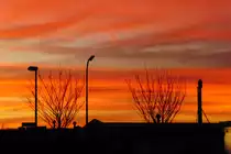 Abendhimmel in Hofheim i.Ufr.